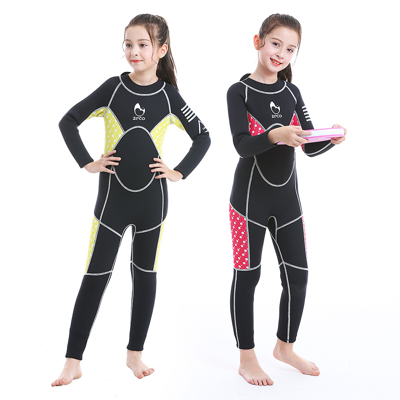 3MM Kids Wetsuit, Warm Full Bo - Snorkeling Gear ulasan dan harga