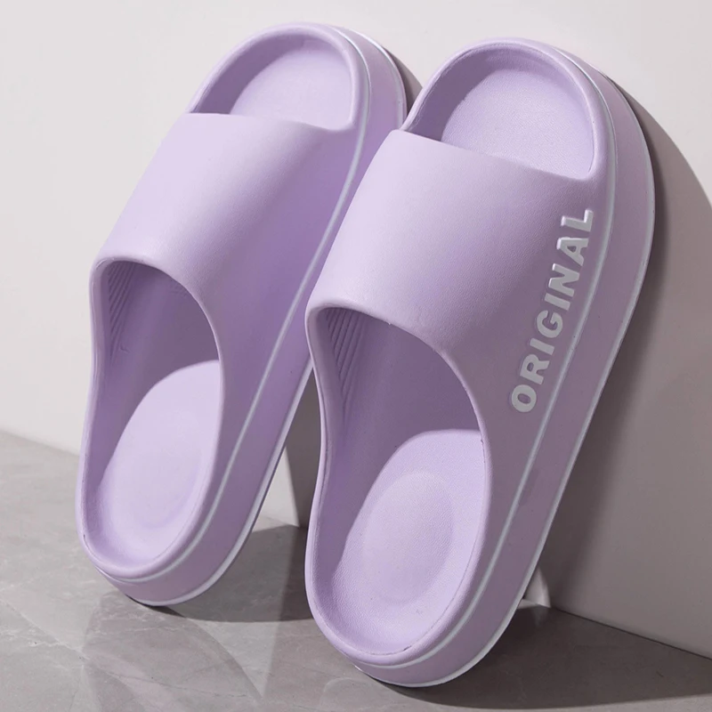 Summer Couple Slides Solid Col - Water Shoes ulasan dan harga