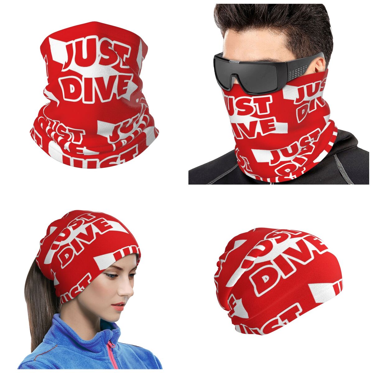 Just Dive, Scuba Diving Flag B - Diving Mask ulasan dan harga